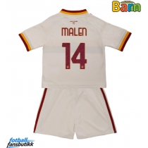 AS Roma Donyell Malen #14 Bortedraktsett Barn 2026-27 Kortermet (+ Korte bukser)